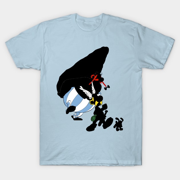 Shadow Asterix T-Shirt by EagleFlyFree